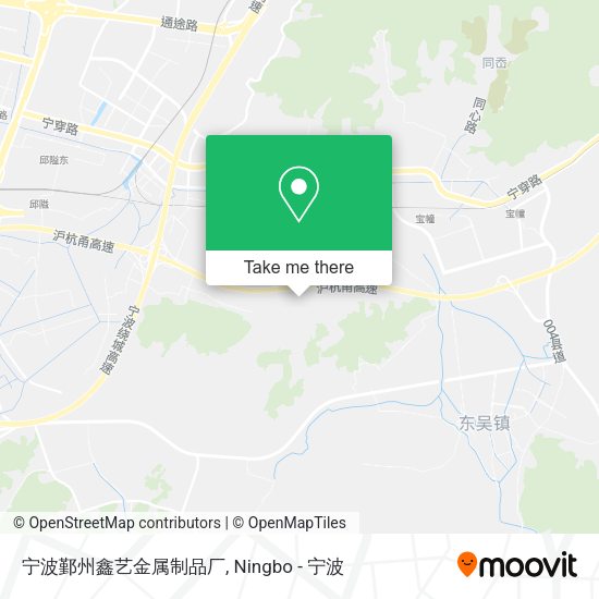 宁波鄞州鑫艺金属制品厂 map