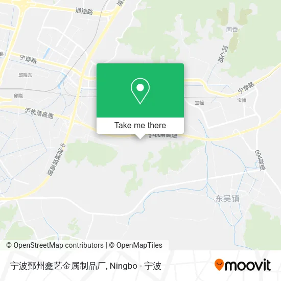 宁波鄞州鑫艺金属制品厂 map