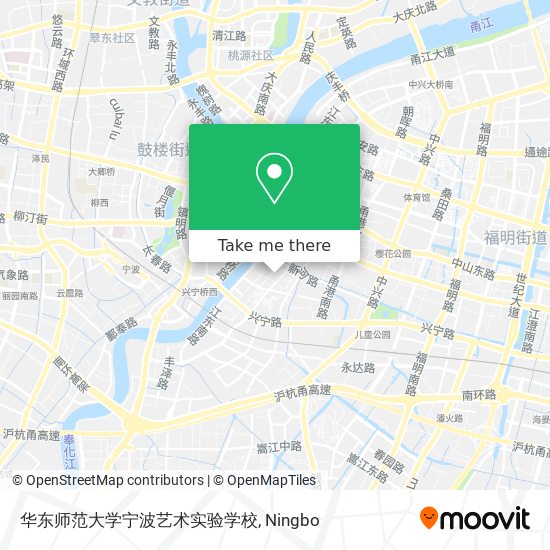 华东师范大学宁波艺术实验学校 map