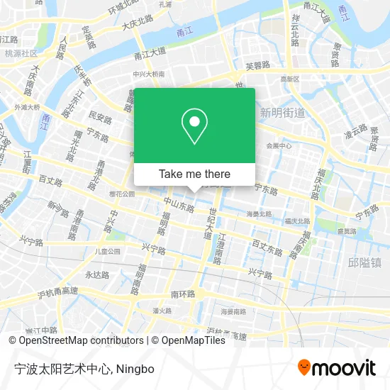 宁波太阳艺术中心 map
