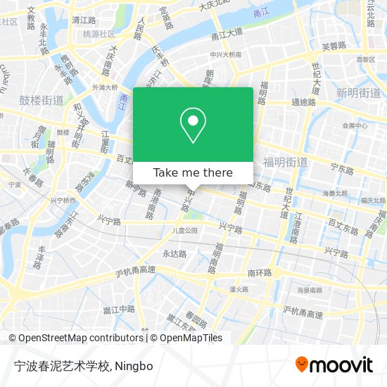 宁波春泥艺术学校 map