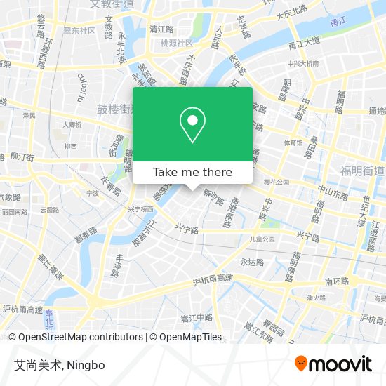 艾尚美术 map