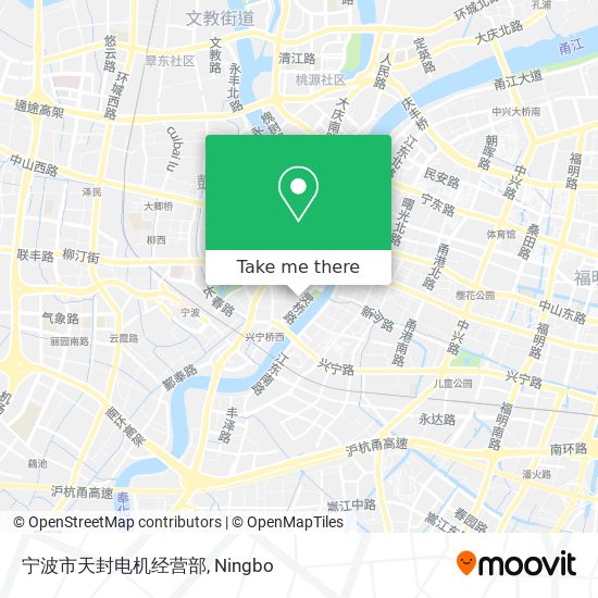 宁波市天封电机经营部 map