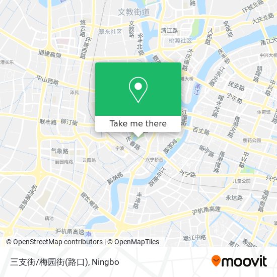 三支街/梅园街(路口) map