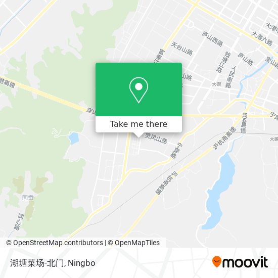 湖塘菜场-北门 map