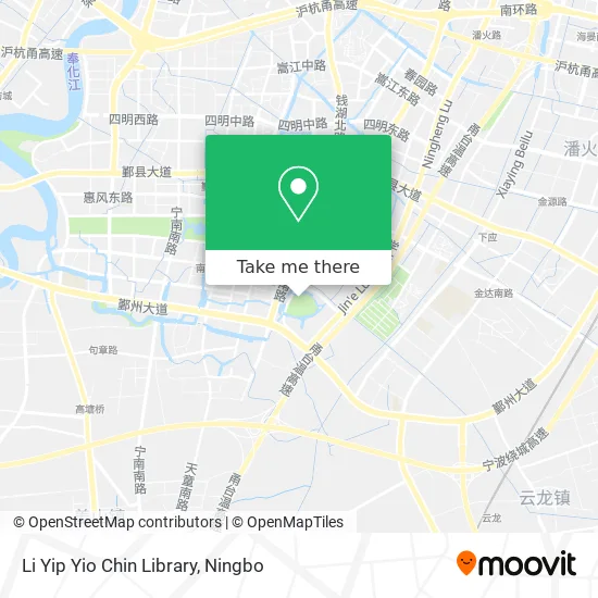 Li Yip Yio Chin Library map