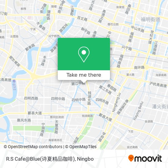 R.S Cafe@Blue(诗夏精品咖啡) map