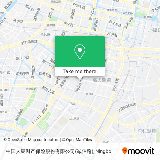 中国人民财产保险股份有限公司(诚信路) map