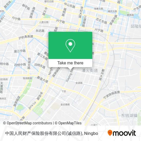 中国人民财产保险股份有限公司(诚信路) map