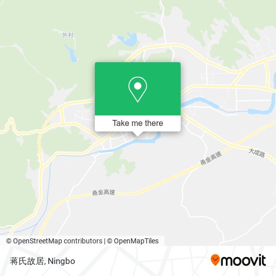 蒋氏故居 map