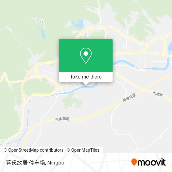 蒋氏故居-停车场 map