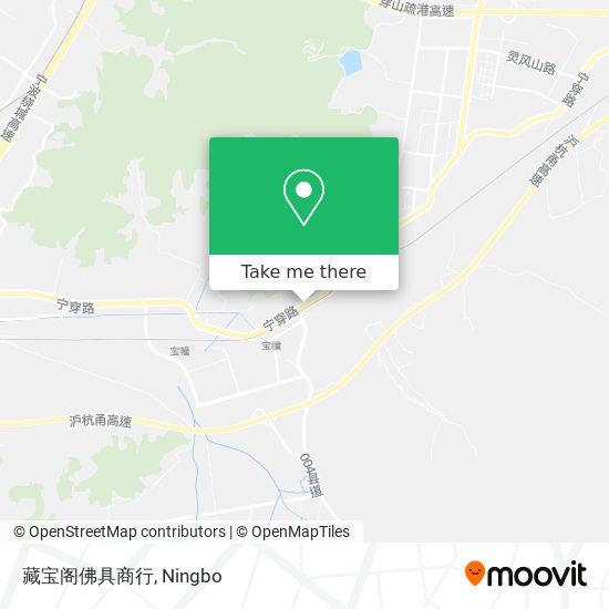 藏宝阁佛具商行 map