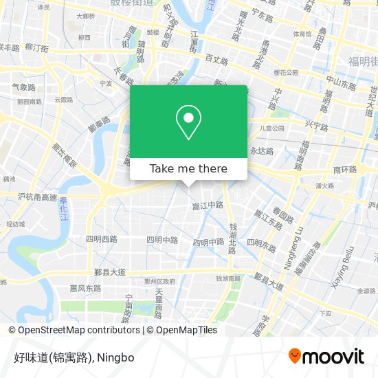 好味道(锦寓路) map
