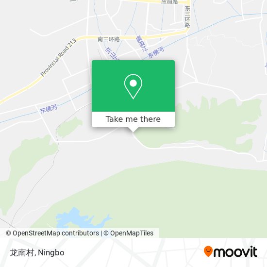 龙南村 map