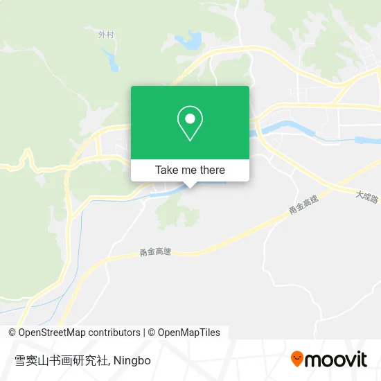 雪窦山书画研究社 map