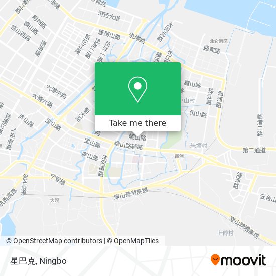 星巴克 map