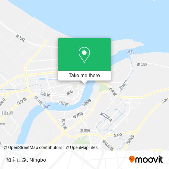 招宝山路 map