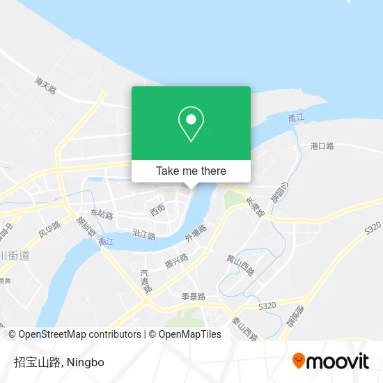 招宝山路 map