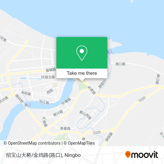 招宝山大桥/金鸡路(路口) map