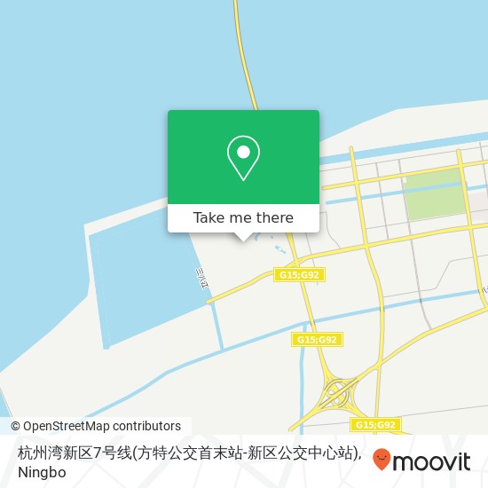 杭州湾新区7号线(方特公交首末站-新区公交中心站) map