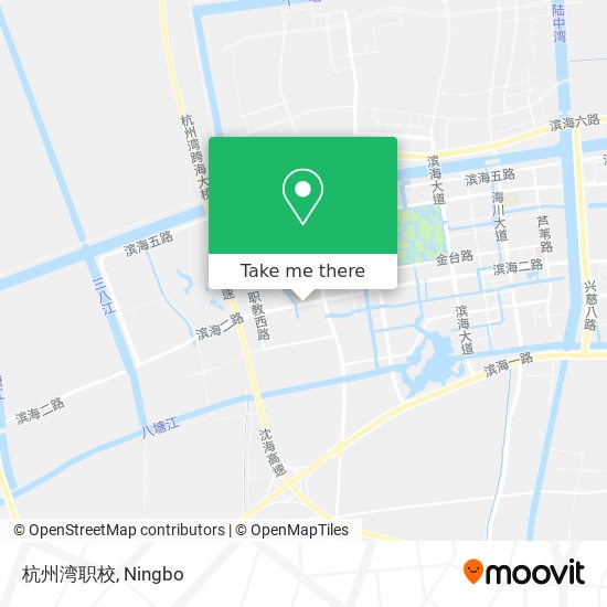 杭州湾职校 map