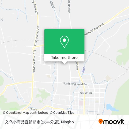 义乌小商品直销超市(永丰分店) map