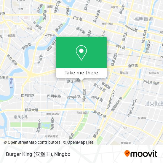 Burger King (汉堡王) map