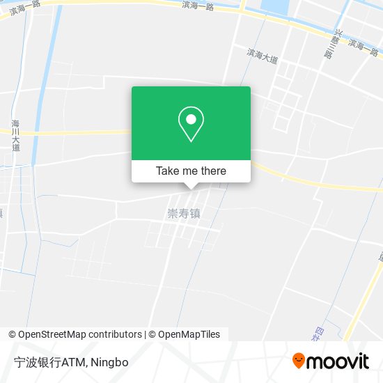 宁波银行ATM map