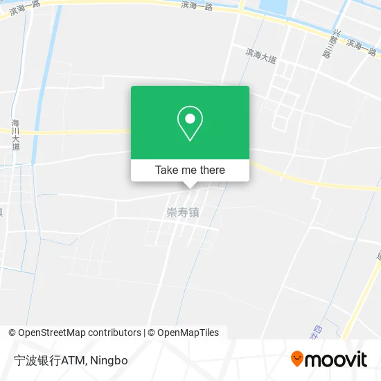 宁波银行ATM map