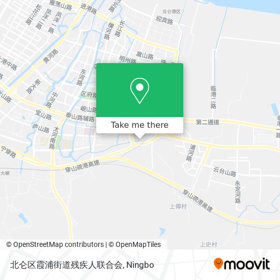 北仑区霞浦街道残疾人联合会 map