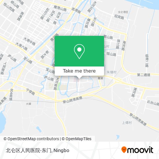 北仑区人民医院-东门 map