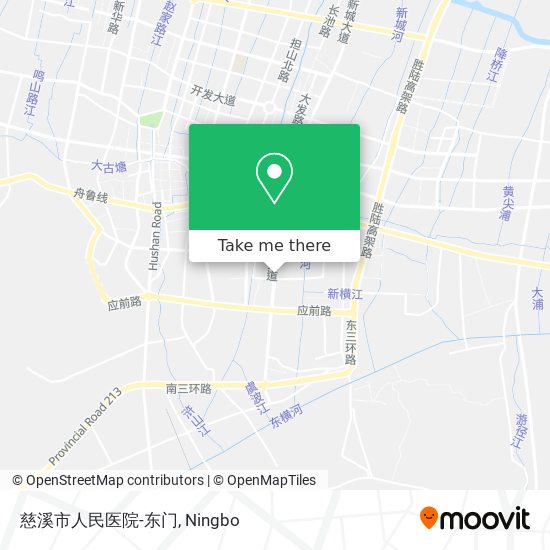 慈溪市人民医院-东门 map
