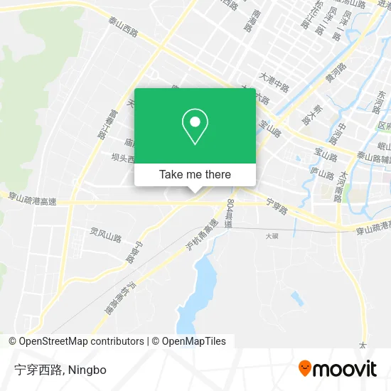 宁穿西路 map