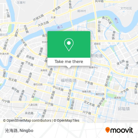 沧海路 map