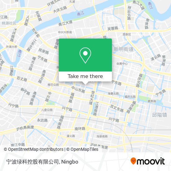 宁波绿科控股有限公司 map