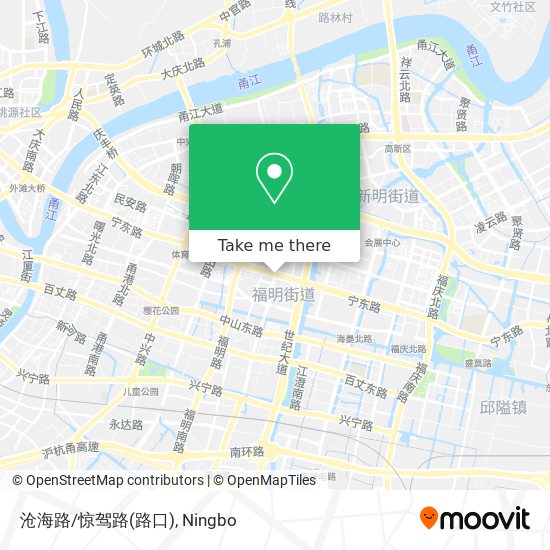沧海路/惊驾路(路口) map