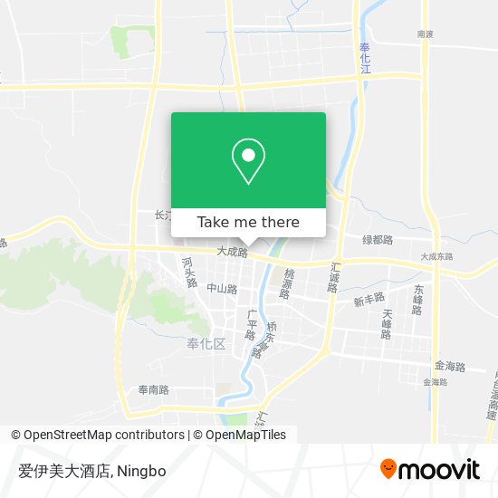 爱伊美大酒店 map