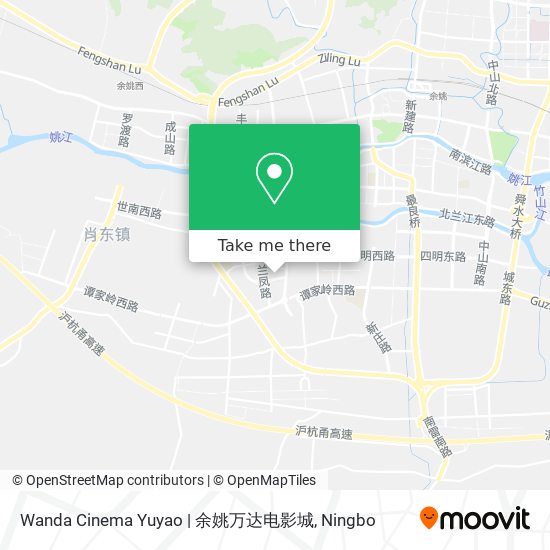 Wanda Cinema Yuyao | 余姚万达电影城 map