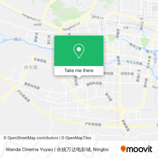 Wanda Cinema Yuyao | 余姚万达电影城 map