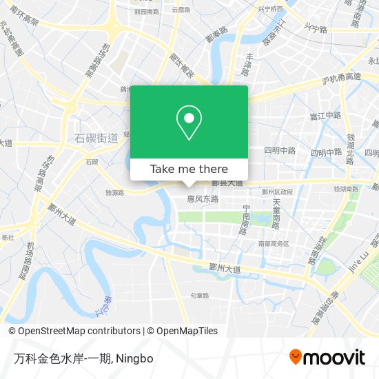 万科金色水岸-一期 map
