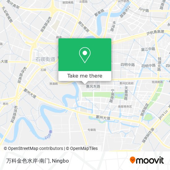 万科金色水岸-南门 map