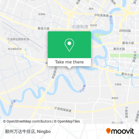 鄞州万达牛排店 map