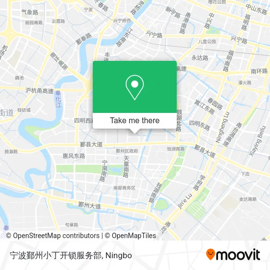 宁波鄞州小丁开锁服务部 map