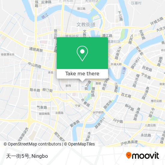 天一街5号 map