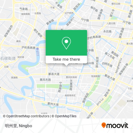 明州里 map