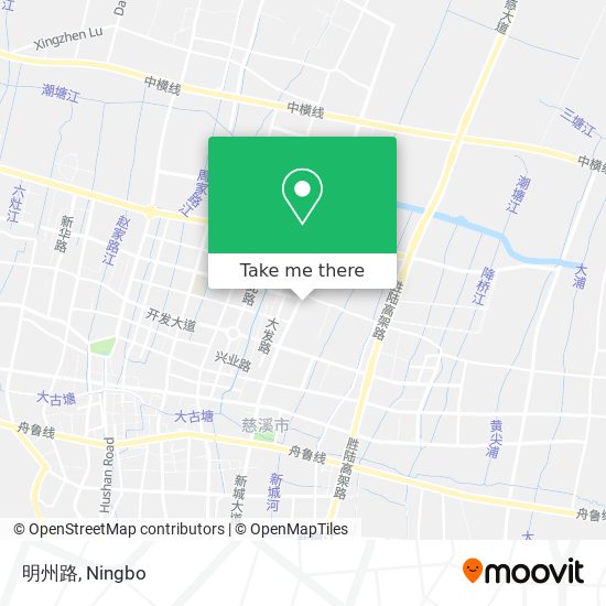 明州路 map