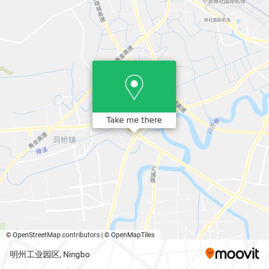 明州工业园区 map