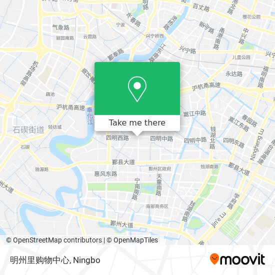 明州里购物中心 map