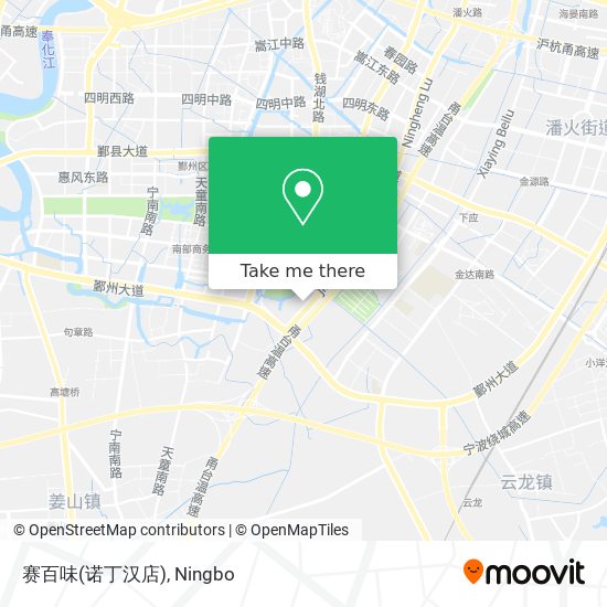 赛百味(诺丁汉店) map