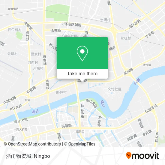 浙甬物资城 map
